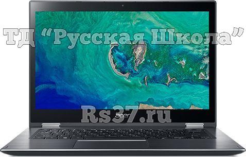Ноутбук-трансформер ACER Spin 3 SP314-51-51BY, 14", IPS, Intel Core i5 8250U 1.6ГГц, 8Гб, 256Гб SSD, Intel UHD Graphics 620, Windows 10 Home, NX.GZRER.001, металлический
