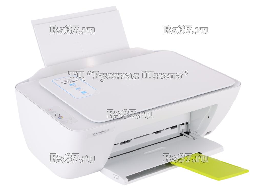 МФУ струйный HP DeskJet 2130, A4, цветной, струйный, белый [k7n77c]