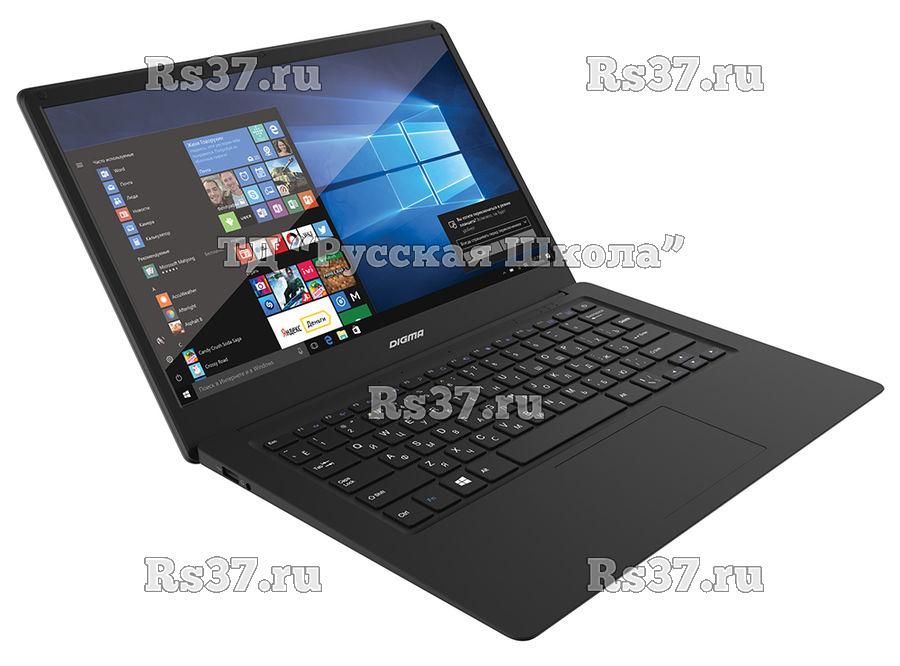 Ноутбук DIGMA CITI E401, 14.1", IPS, Intel Atom X5 Z8350 1.44ГГц, 4Гб, 32Гб SSD, Intel HD Graphics 400, Windows 10 Home, ET4007EW, черный/серебристый