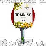 Ракетка для н/т TORRES Training 2*, арт.TT21006, для любителей, накладка 1,5 мм, конич. ручка