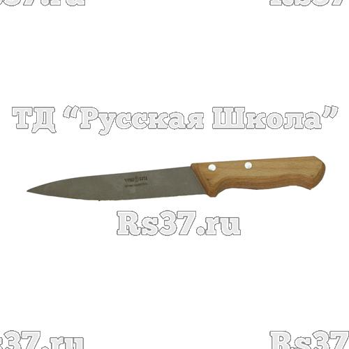 Нож универсальный 140/290 мм "Ретро" с деревянной ручкой, упак. 10 шт. арт.С-228/228б