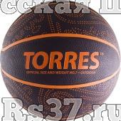 Мяч баск. любит. "TORRES TT" арт.B00127, р.7, износостойкая резина, нейлоновый корд, бутиловая